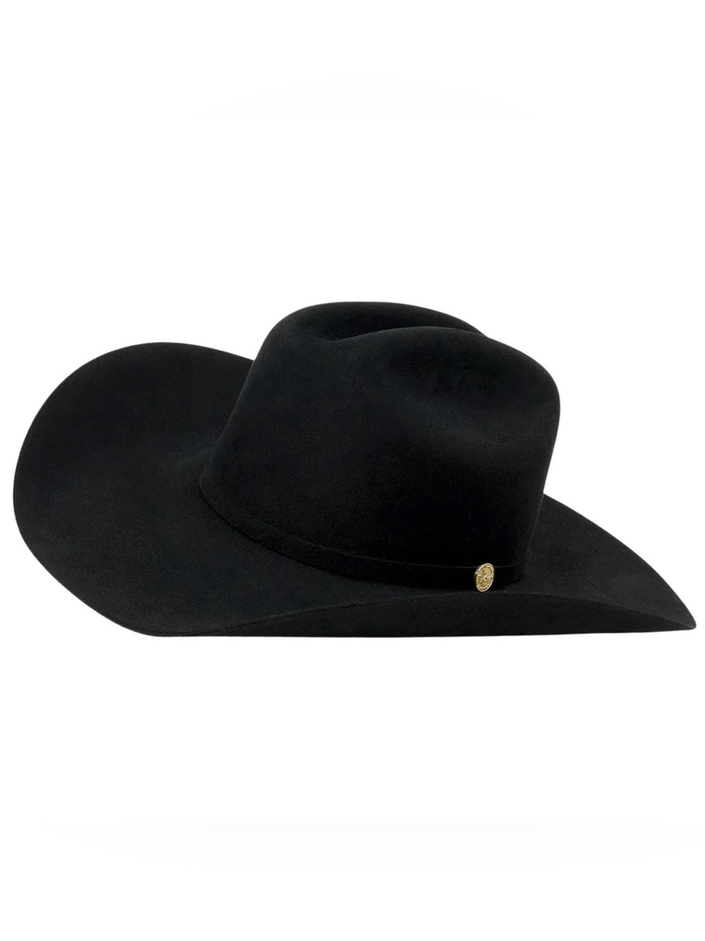 Stetson The Golden Eagle 100X Black Fur Felt Cowboy Hat